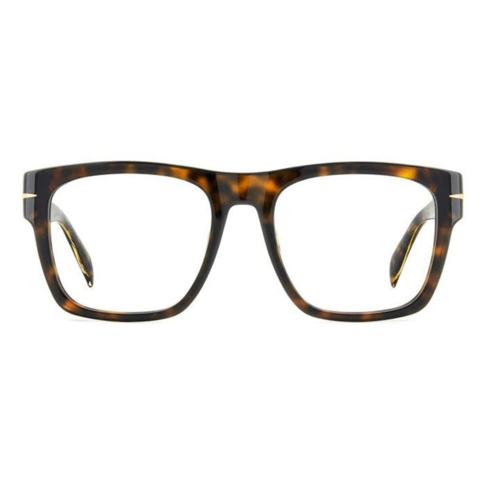 DAVID BECKHAM Db 7020/Bold Square Tortoiseshell Eyeglasses